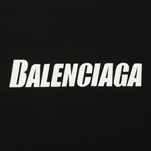 バレンシアガ ロングTシャツ トップス ロングスリーブオーバーサイズ ブラック メンズ BALENCIAGA 681046 TNVL1 1070 BALENCIAGA 約S 約M 約L バレンシアガ ロングTシャツ トップス ロングスリーブオーバーサイズ ブラック メンズ TNVL1