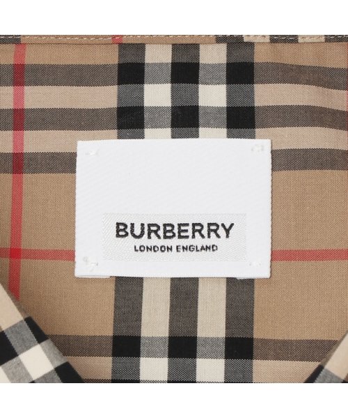 BURBERRY(バーバリー)/バーバリー シャツ シンプソン 半袖シャツ トップス ベージュ メンズ BURBERRY 8020965 A7028/img06