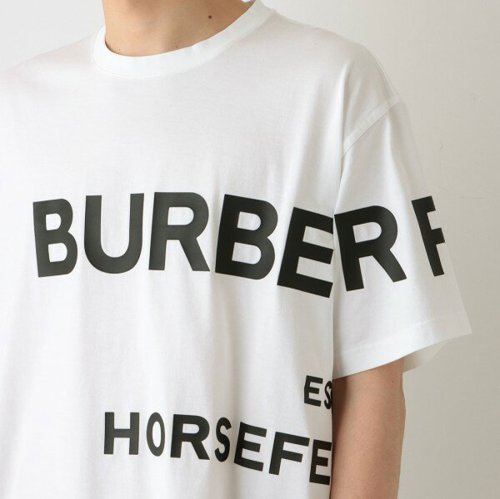 バーバリー Tシャツ 半袖カットソー ホワイト メンズ BURBERRY 8040691  