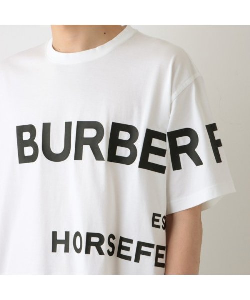 BURBERRY(バーバリー)/バーバリー Tシャツ 半袖カットソー ホワイト メンズ BURBERRY 8040691 A1464/img04