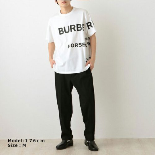バーバリー Tシャツ 半袖カットソー ホワイト メンズ BURBERRY 8040691  