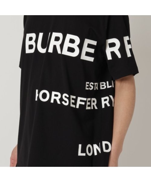 BURBERRY(バーバリー)/バーバリー Tシャツ 半袖カットソー ブラック メンズ BURBERRY 8040694 A6590/img04