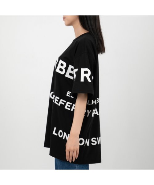 BURBERRY(バーバリー)/バーバリー Tシャツ 半袖カットソー トップス ブラック レディース BURBERRY 8040764 A1189/img02