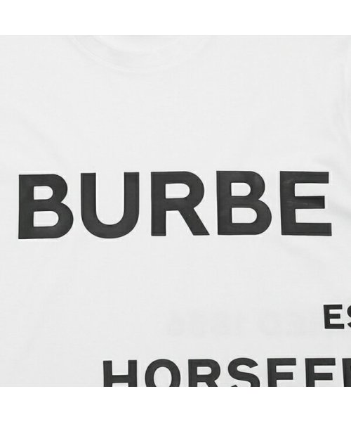 BURBERRY(バーバリー)/バーバリー Tシャツ 半袖カットソー トップス ホワイト レディース BURBERRY 8048748 A1464/img11