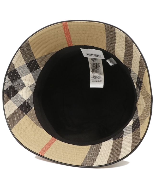 バーバリー BURBERRY リバーシブル 帽子 バケットハット レオパード