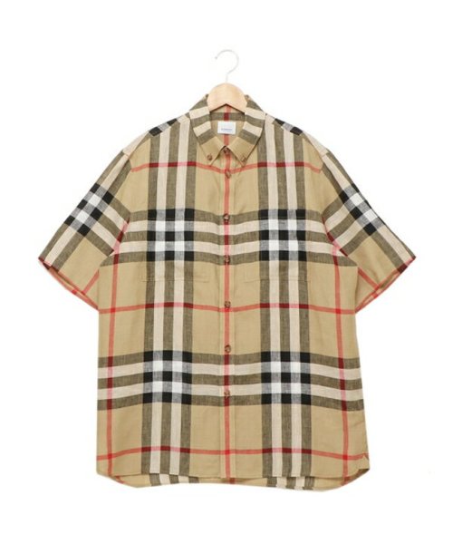 BURBERRY(バーバリー)/バーバリー シャツ 半袖シャツ ベージュ メンズ BURBERRY 8051073 A7028/img06