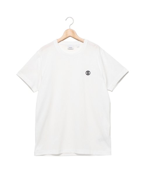 BURBERRY(バーバリー)/バーバリー Tシャツ パーカー 半袖カットソー トップス ホワイト メンズ BURBERRY 8053422 A1464/img01