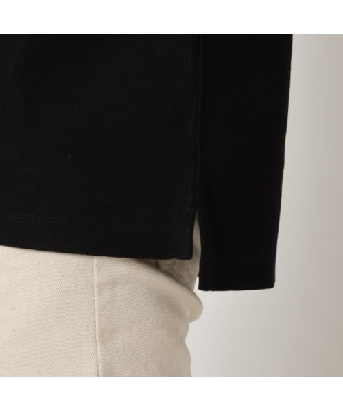 BURBERRY(バーバリー)/バーバリー ポロシャツ アイコンストライプカラー コットンピケ ポロシャツ ブラック メンズ BURBERRY 8053773 A1189/img04