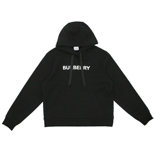バーバリー パーカー スウェットシャツ フーディー ブラック レディース BURBERRY 8054386 A1189 BURBERRY バーバリー パーカー スウェットシャツ フーディー ブラック レディース