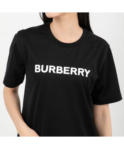 BURBERRY(バーバリー)/バーバリー Tシャツ 半袖カットソー トップス ブラック レディース BURBERRY 8055251 A1189/img04