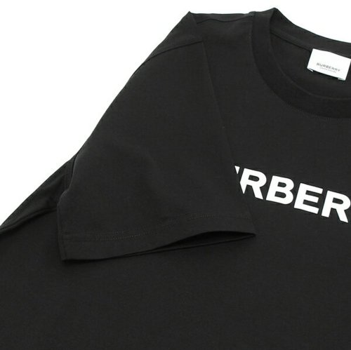 セール】バーバリー Tシャツ 半袖カットソー トップス ブラック  