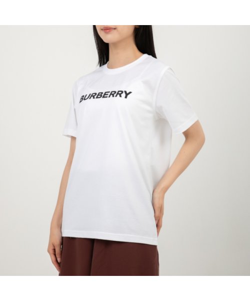 BURBERRY(バーバリー)/バーバリー Tシャツ 半袖カットソー トップス ホワイト レディース BURBERRY 8056724 A1464/img01
