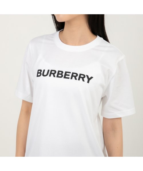 BURBERRY(バーバリー)/バーバリー Tシャツ 半袖カットソー トップス ホワイト レディース BURBERRY 8056724 A1464/img04