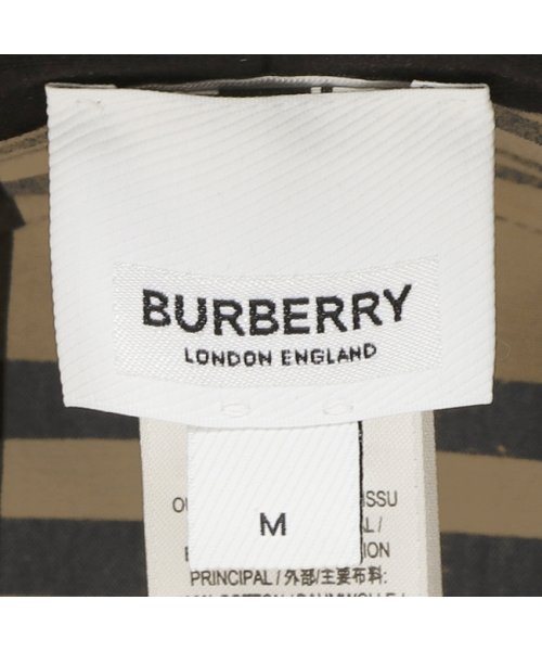 BURBERRY(バーバリー)/バーバリー ハット 帽子 バケットハット ブラック メンズ レディース BURBERRY 8057394 A1189/img08