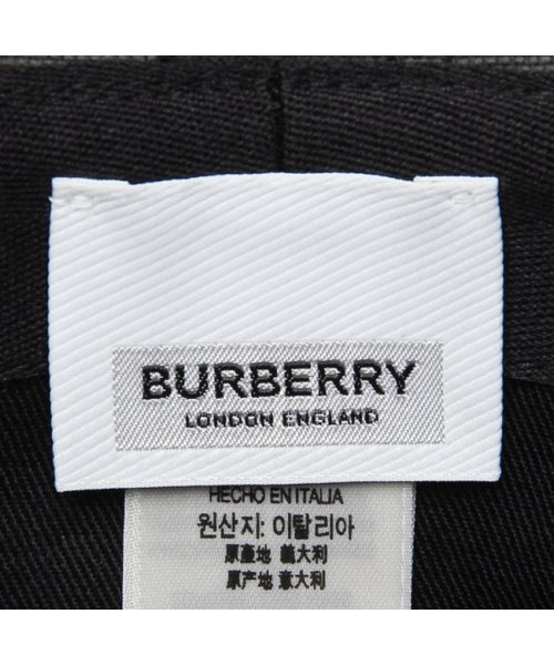 BURBERRY(バーバリー)/バーバリー 帽子 ハット バケットハット グレー メンズ レディース BURBERRY 8057399 A8800/img03