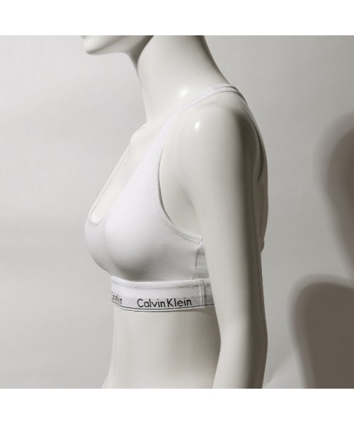 Calvin Klein(カルバンクライン)/カルバンクライン ブラジャー ブラレット モダン コットン ホワイト レディース CALVIN KLEIN F3785 100/img05