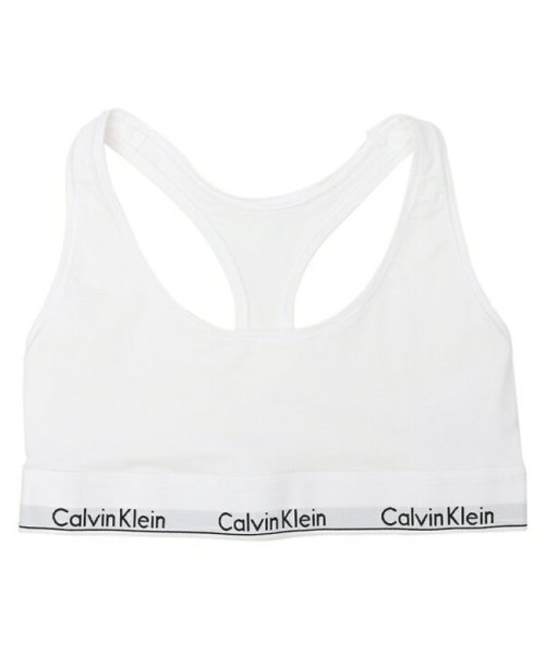 Calvin Klein(カルバンクライン)/カルバンクライン ブラジャー ブラレット モダン コットン ホワイト レディース CALVIN KLEIN F3785 100/img06