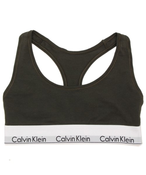 Calvin Klein(カルバンクライン)/カルバンクライン ブラジャー ブラレット モダン コットン カーキ レディース CALVIN KLEIN F3785 304/img01