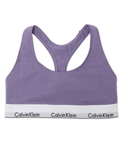 Calvin Klein(カルバンクライン)/カルバンクライン ブラジャー ブラレット モダン コットン パープル レディース CALVIN KLEIN F3785 541/img06