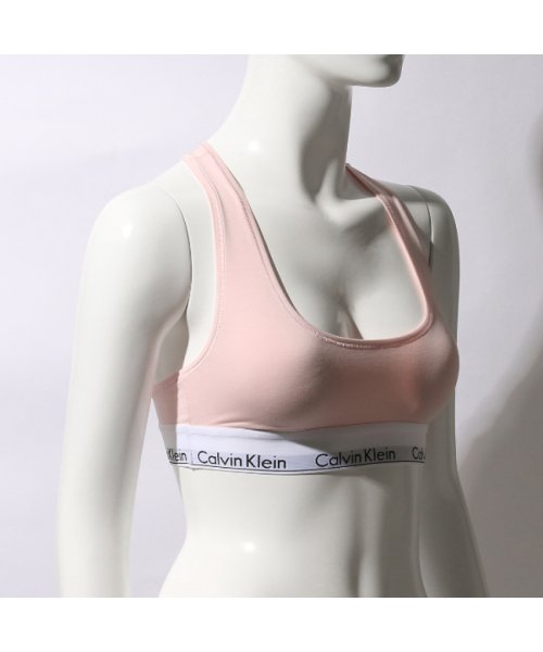 Calvin Klein(カルバンクライン)/カルバンクライン ブラジャー ブラレット モダン コットン ピンク レディース CALVIN KLEIN F3785 680/img01