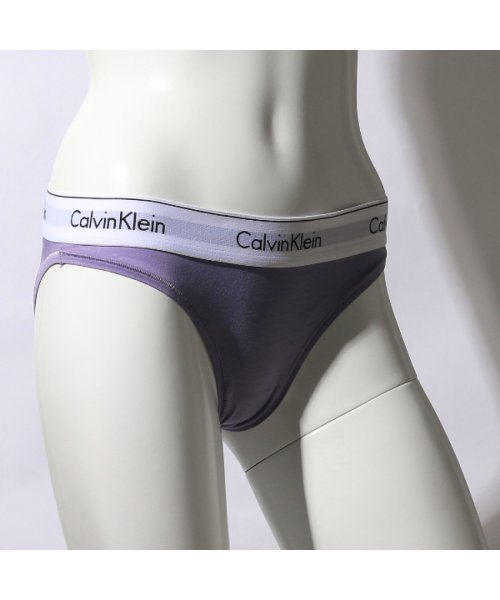 Calvin Klein(カルバンクライン)/カルバンクライン ショーツ アンダーウェア モダン コットン パープル レディース CALVIN KLEIN F3787 545/img01