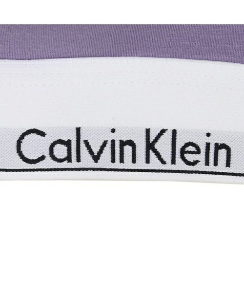 Calvin Klein(カルバンクライン)/カルバンクライン ブラジャー ブラレット モダン コットン カップ付 パープル レディース CALVIN KLEIN QF1654 545/img08