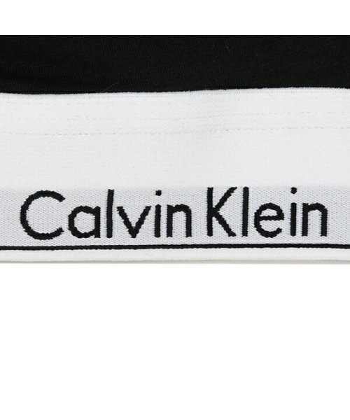 Calvin Klein(カルバンクライン)/カルバンクライン ブラジャー ブラレット モダン コットン カップ付 ブラック レディース CALVIN KLEIN QF7059 001/img08