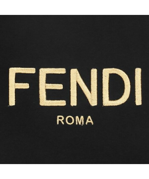 FENDI(フェンディ)/フェンディ Tシャツ トップス ロゴ ブラック レディース FENDI FS7254 AK6J F0GME/img11