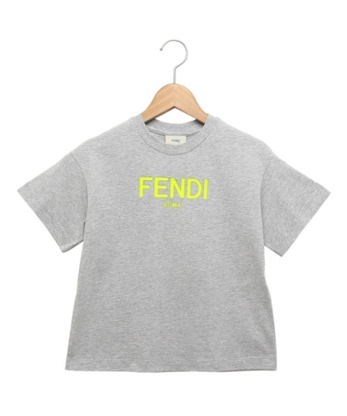 FENDI(フェンディ)/フェンディ Tシャツ グレー キッズ 子供服 レディース FENDI JUI137 7AJ F1L12/img01