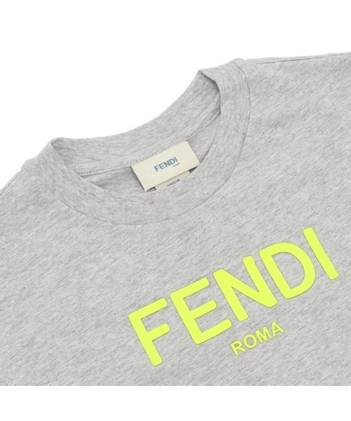 FENDI(フェンディ)/フェンディ Tシャツ グレー キッズ 子供服 レディース FENDI JUI137 7AJ F1L12/img03