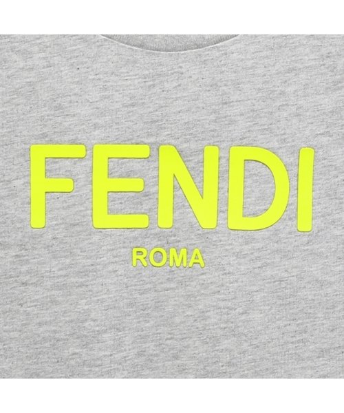 FENDI(フェンディ)/フェンディ Tシャツ グレー キッズ 子供服 レディース FENDI JUI137 7AJ F1L12/img06