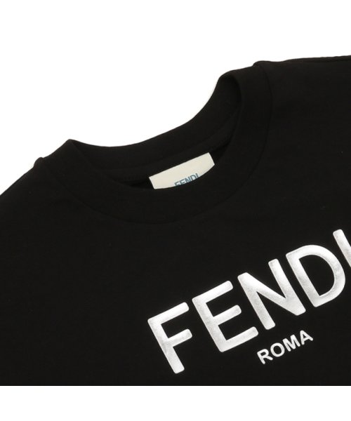 FENDI(フェンディ)/フェンディ Tシャツ ブラック キッズ レディース 子供服 レディース FENDI JUI137 7AJ F1L13/img03