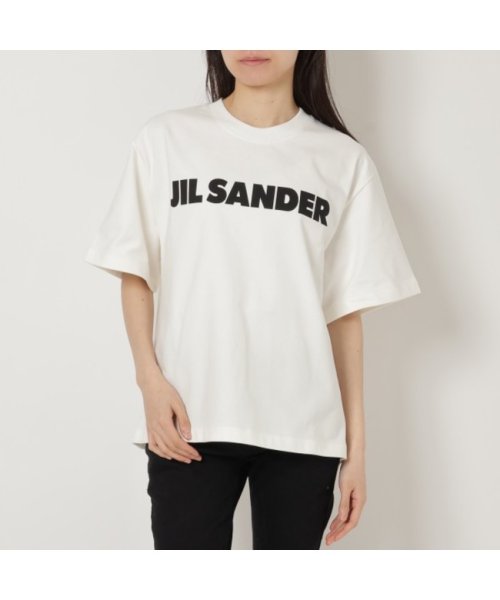 Jil Sander(ジル・サンダー)/ジルサンダー Tシャツ 半袖カットソー トップス ホワイト レディース JIL SANDER J02GC0001 J45047 102/img01