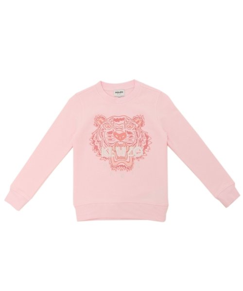 KENZO(ケンゾー)/ケンゾー ロングTシャツ ロゴ プリントT ピンク キッズ KENZO 44D/img05