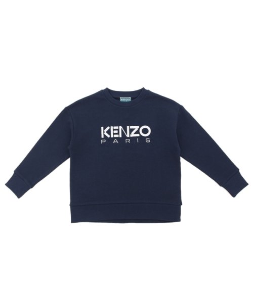 KENZO(ケンゾー)/ケンゾー ロングTシャツ ロゴ プリントT ネイビー キッズ KENZO 857/img05
