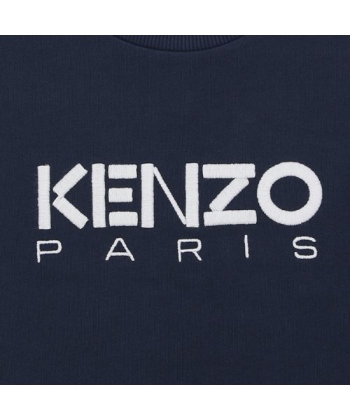 KENZO(ケンゾー)/ケンゾー ロングTシャツ ロゴ プリントT ネイビー キッズ KENZO 857/img06