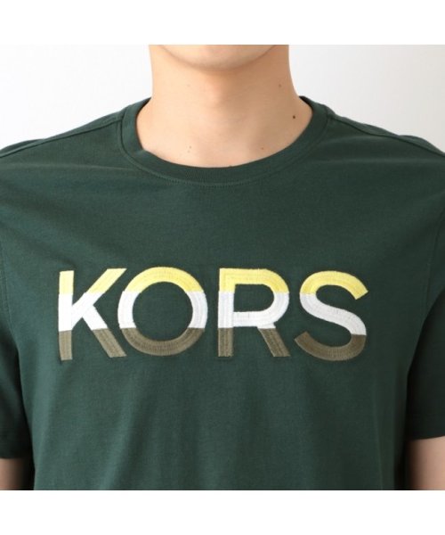 MICHAEL KORS(マイケルコース)/マイケルコース アウトレット Tシャツ グリーン レディース MICHAEL KORS OR150L8FV4 RACING GREEN/img04