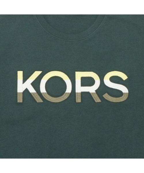 MICHAEL KORS(マイケルコース)/マイケルコース アウトレット Tシャツ グリーン レディース MICHAEL KORS OR150L8FV4 RACING GREEN/img11