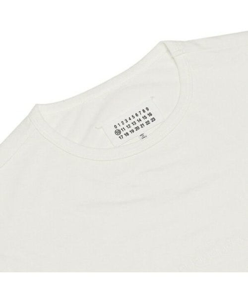 MAISON MARGIELA(メゾンマルジェラ)/メゾンマルジェラ Tシャツ トップス 半袖カットソー ホワイト メンズ レディース Maison Margiela S50GC0669 S23525 101/img08