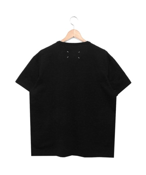 MAISON MARGIELA(メゾンマルジェラ)/メゾンマルジェラ Tシャツ Sサイズ トップス 半袖カットソー ロゴT ブラック メンズ Maison Margiela S50GC0681 S22816 90/img02