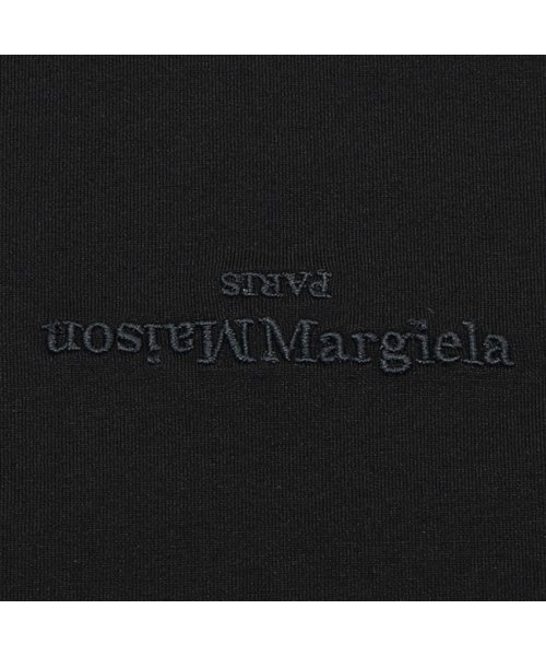 MAISON MARGIELA(メゾンマルジェラ)/メゾンマルジェラ Tシャツ Sサイズ トップス 半袖カットソー ロゴT ブラック メンズ Maison Margiela S50GC0681 S22816 90/img06