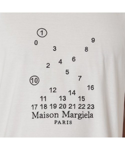 MAISON MARGIELA(メゾンマルジェラ)/メゾンマルジェラ Tシャツ 半袖カットソー トップス ホワイト メンズ Maison Margiela S50GC0684 S22816 100/img04