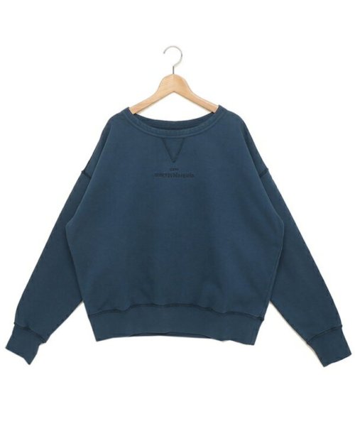 メゾンマルジェラ スウェットシャツ トップス プルオーバー ネイビー メンズ レディース Maison Margiela S50GU0194 S25520 52 Maison Margiela メゾンマルジェラ スウェットシャツ トップス プルオーバー ネイビー メンズ レディース S50GU0194 S25520