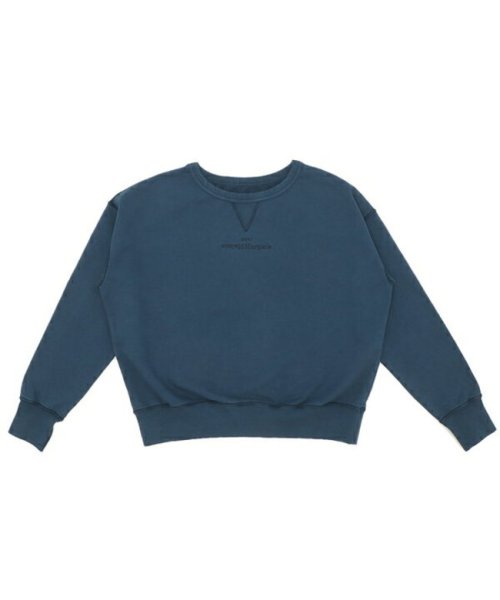 メゾンマルジェラ スウェットシャツ トップス プルオーバー ネイビー メンズ レディース Maison Margiela S50GU0194 S25520 52 Maison Margiela メゾンマルジェラ スウェットシャツ トップス プルオーバー ネイビー メンズ レディース S50GU0194 S25520