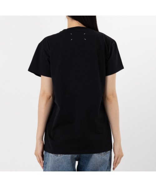 MAISON MARGIELA(メゾンマルジェラ)/メゾンマルジェラ Tシャツ 半袖カットソー トップス ブラック レディース Maison Margiela S51GC0516 S22816 900/img03