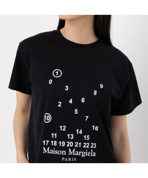 MAISON MARGIELA(メゾンマルジェラ)/メゾンマルジェラ Tシャツ 半袖カットソー トップス ブラック レディース Maison Margiela S51GC0516 S22816 900/img04
