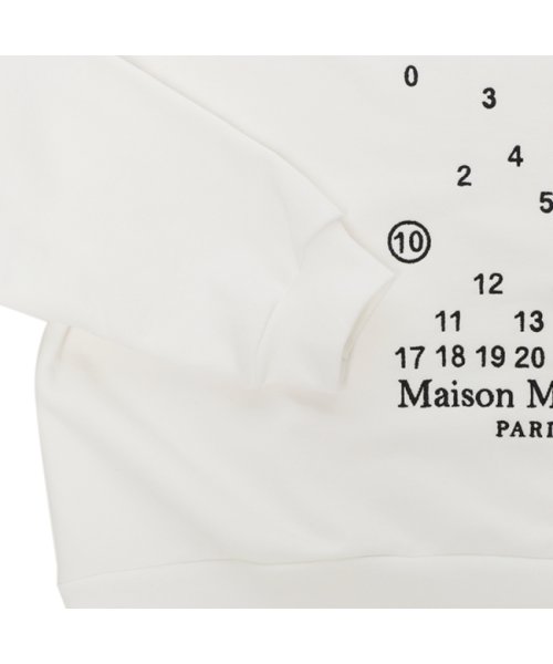MAISON MARGIELA(メゾンマルジェラ)/メゾンマルジェラ スウェットシャツ プルオーバー トップス ホワイト メンズ Maison Margiela S51GU0118 S25540 101/img07