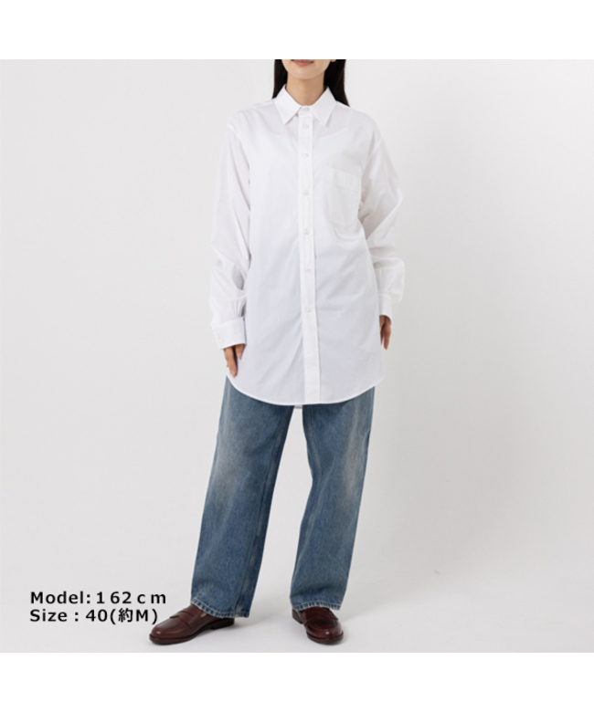 通販低価レア　メゾンマルジェラ　長袖シャツ　レイヤードシャツ　マルタンマルジェラ　mm6 トップス