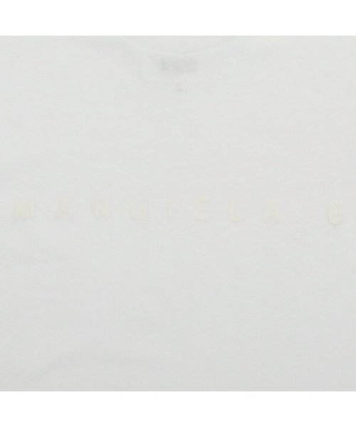 MM6 Maison Margiela(MM６　メゾンマルジェラ)/エムエムシックス メゾンマルジェラ Tシャツ 半袖カットソー トップス ホワイト レディース MM6 Maison Margiela S52GC0265 S24/img11