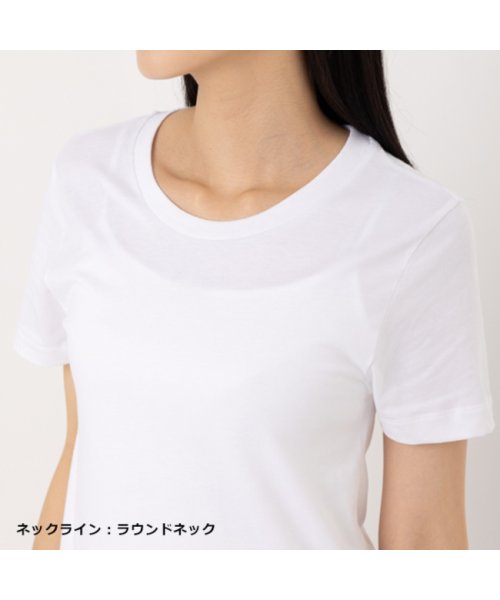 MM6 Maison Margiela(MM６　メゾンマルジェラ)/エムエムシックス メゾンマルジェラ Tシャツ 半袖カットソー トップス ホワイト レディース MM6 Maison Margiela S52GC0280 S24/img05